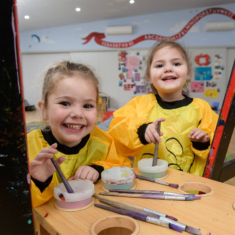 Children having fun at Learn and Play Kindergarten
